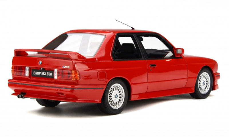 BMW E30 M3 1989 rot 1:18