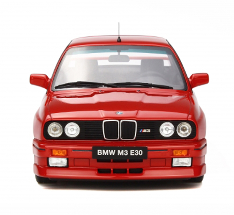 BMW E30 M3 1989 rot 1:18
