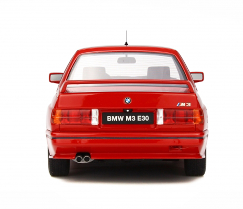 BMW E30 M3 1989 rot 1:18