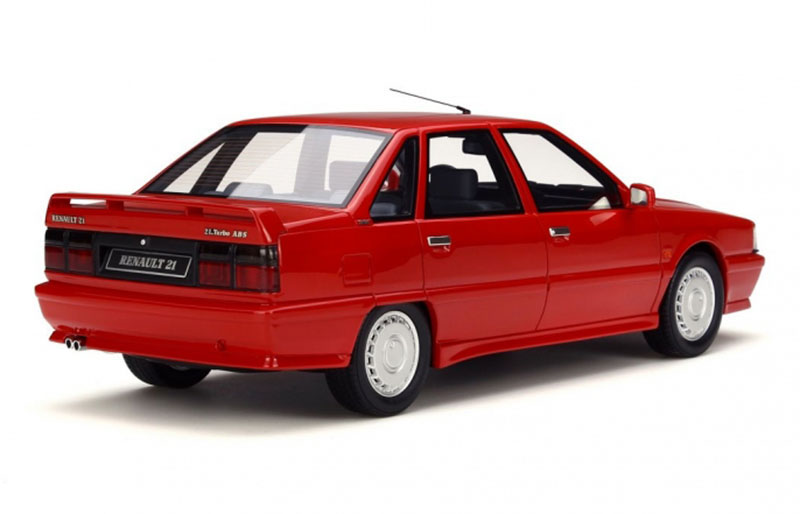 Renault 21 Turbo Phase 1 1988 rot 1:18