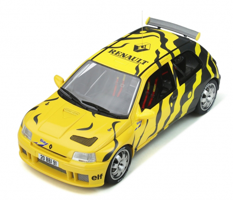 Renault Clio Maxi Presentation 1995 genb / schwarz 1:18