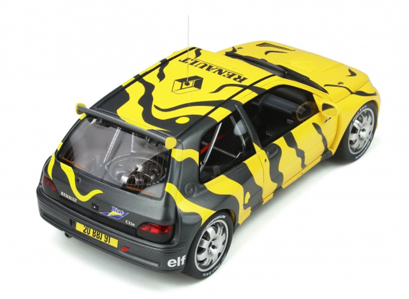 Renault Clio Maxi Presentation 1995 genb / schwarz 1:18