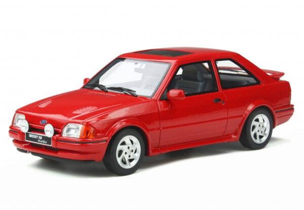 Ford Escort IV Limousine RS Turbo 2-türig 1990 rot 1:18