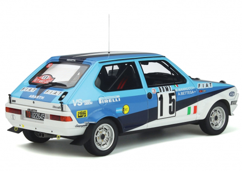 Fiat Ritmo Abarth Gr. 2 1980 Rally Monte Carlo Attilio BETTEGA / Mario MANNUCCI 1:18