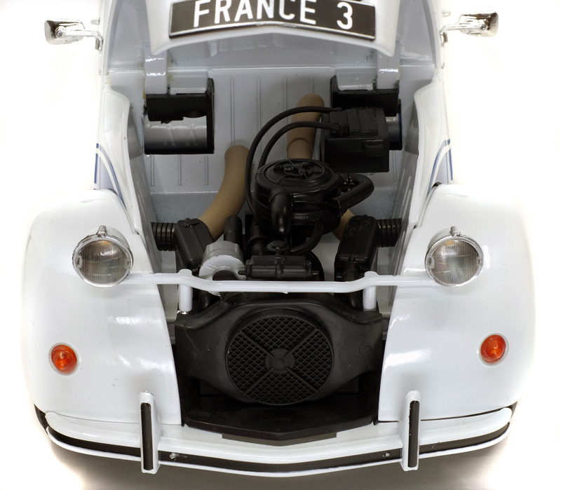Citroen 2CV 6 2 CV 6 France 3 Transat 1983 weiss / blau 1:12