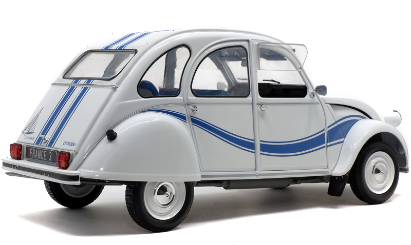 Citroen 2CV 6 2 CV 6 France 3 Transat 1983 weiss / blau 1:12