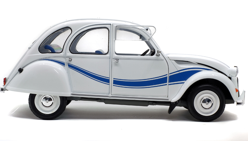 Citroen 2CV 6 2 CV 6 France 3 Transat 1983 weiss / blau 1:12