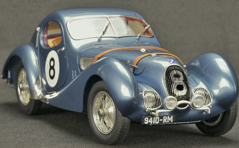 Talbot Lago Coupe T150 C-SS Figoni & Falaschi Teardrop 1939 Le Mans 1:18 CMC