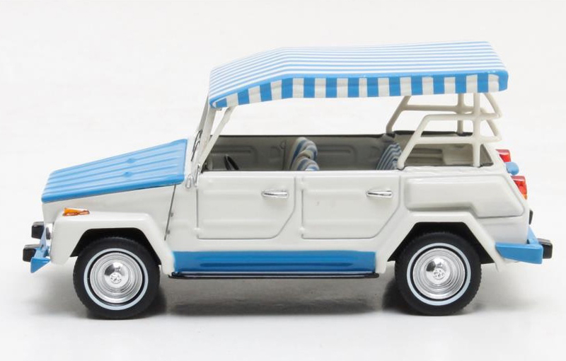 VW 181 Kübelwagen THE THING Hawai Edition weiss / blau 1:43