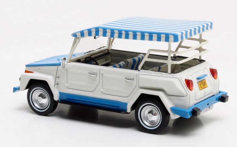 VW 181 Kübelwagen THE THING Hawai Edition weiss / blau 1:43