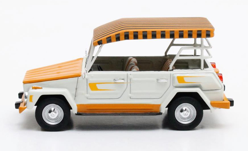VW 181 Kübelwagen THE THING Hawai Edition weiss / orange 1:43