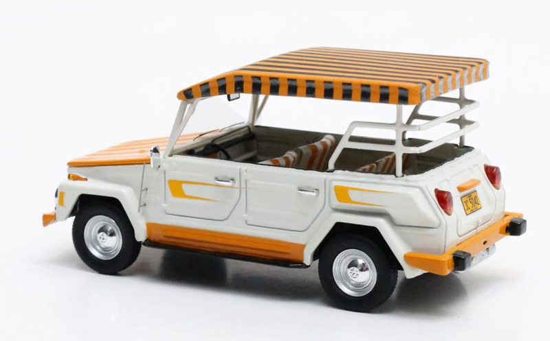 VW 181 Kübelwagen THE THING Hawai Edition weiss / orange 1:43