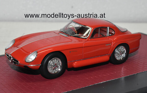 Alfa Romeo 2000 Sportiva BERTONE Coupe 1954 rot 1:43
