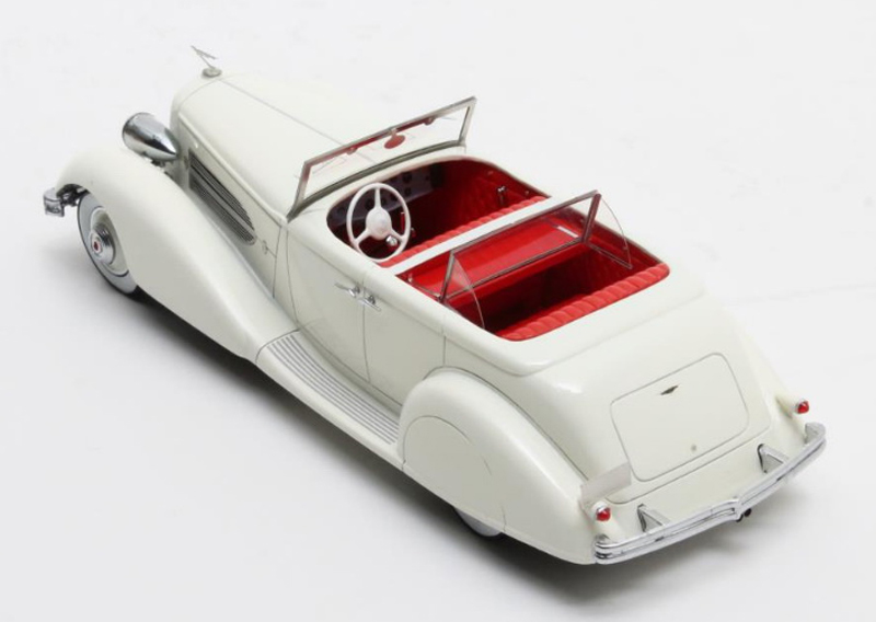 Düsenberg SJ 544-2570 Bohman & Schwartz Convertible Sedan 1936 weiss 1:43
