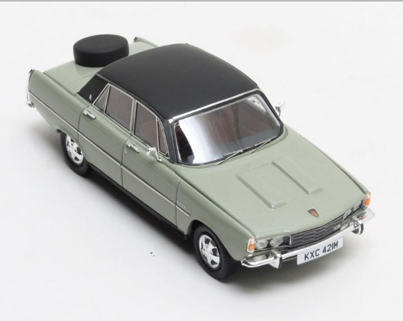 Rover 3500 P6b grün / schwarz 1:43