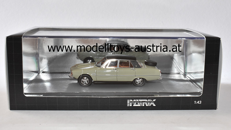 Rover 3500 P6b grün / schwarz 1:43