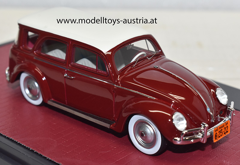 VW Fusca SW Prototype Kombi Break 1962 rot 1:43