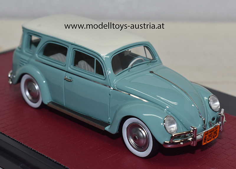 VW Fusca SW Prototype Kombi Break 1962 türkis 1:43