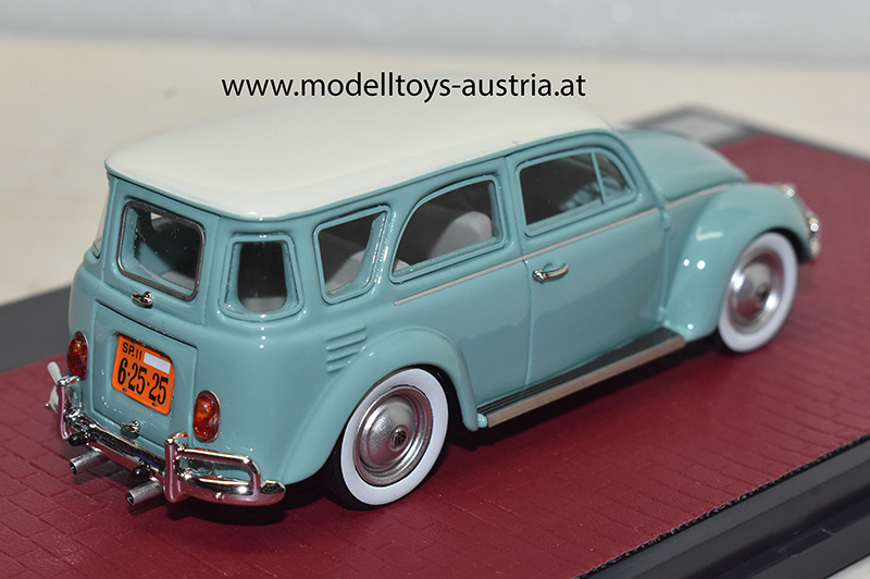 VW Fusca SW Prototype Kombi Break 1962 türkis 1:43