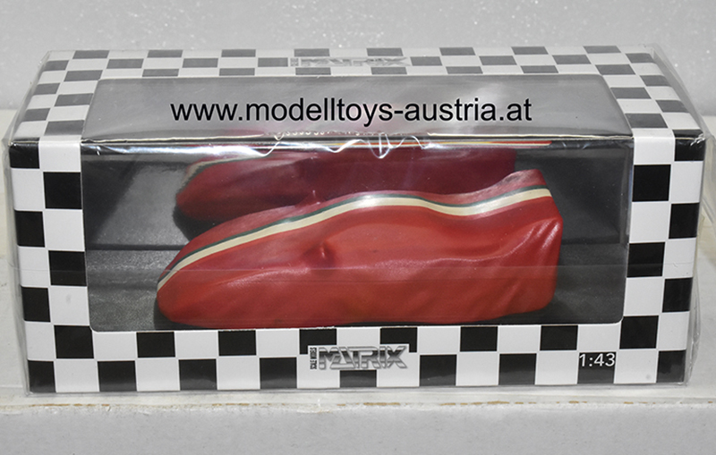 Ferrari F40 SILHOUETTE Verhüllt rot 1:43