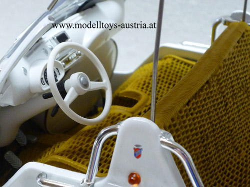Fiat 600 D Mulipla Jolly Cabrio weiss 1:18