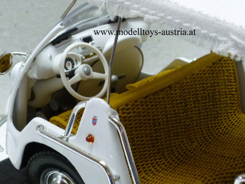 Fiat 600 D Mulipla Jolly Cabrio weiss 1:18