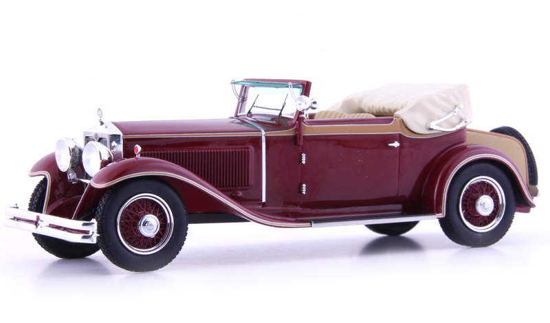 Simson Supra 18/90 Typ A Cabrio 1931 rot 1:43