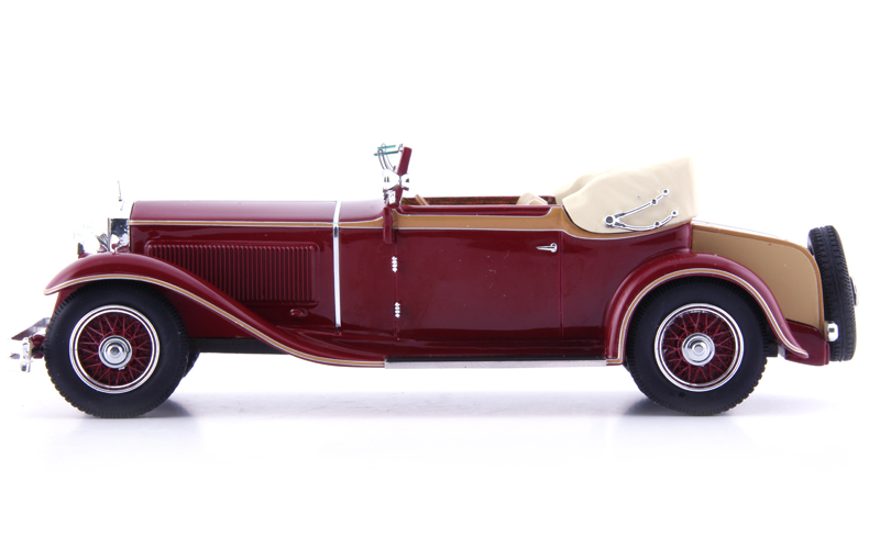 Simson Supra 18/90 Typ A Cabrio 1931 rot 1:43