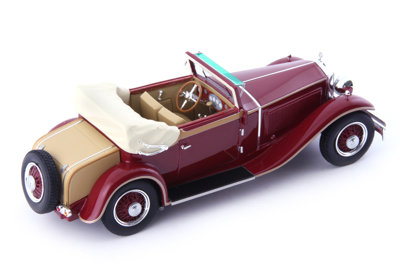 Simson Supra 18/90 Typ A Cabrio 1931 rot 1:43