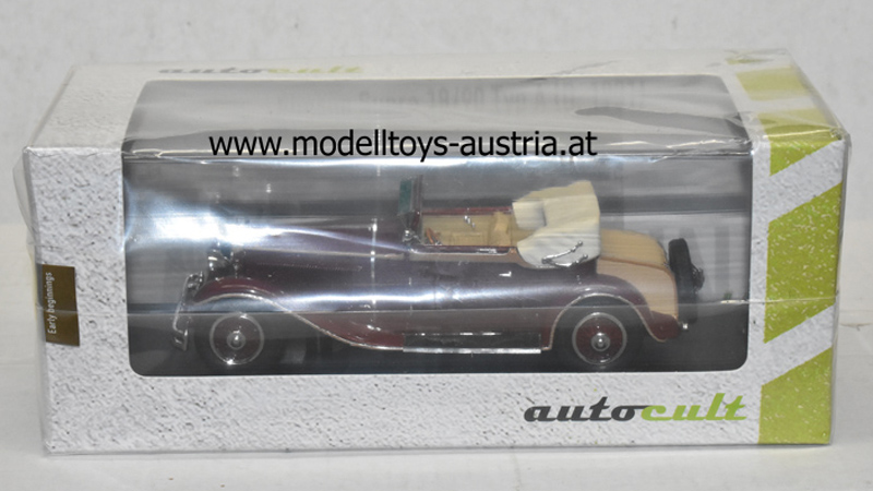 Simson Supra 18/90 Typ A Cabrio 1931 rot 1:43