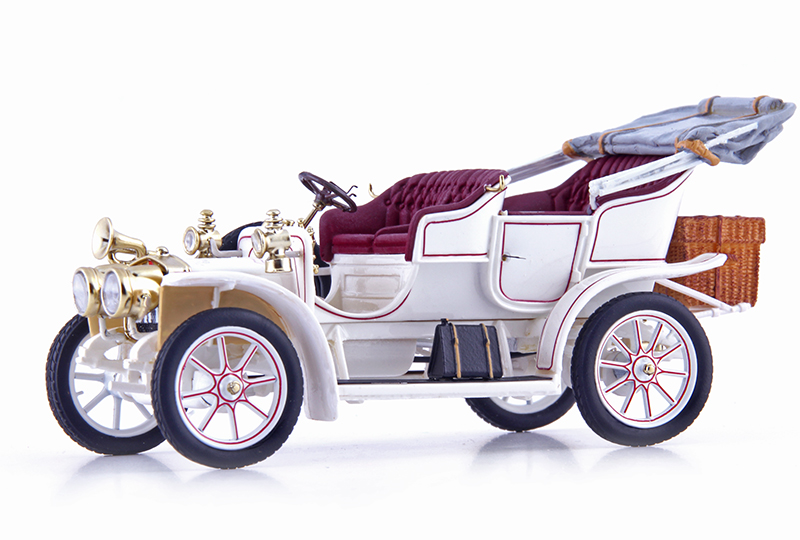 Dixi R8/16 PS Doppelphaeton Cabrio 1910 weiss 1:43