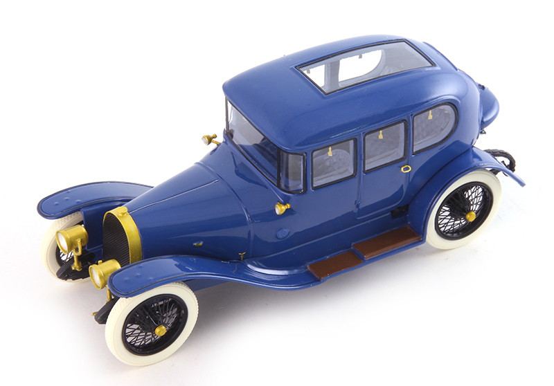 Gregoire 15/22HP Torpille Saloon Alin & Liautard 1912 blau 1:43