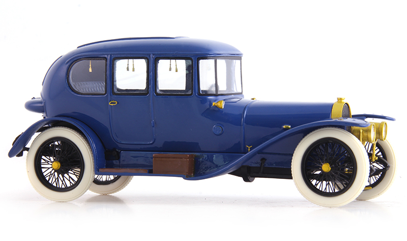 Gregoire 15/22HP Torpille Saloon Alin & Liautard 1912 blau 1:43
