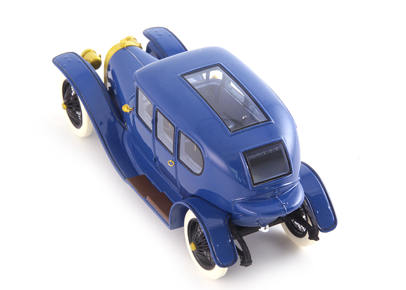 Gregoire 15/22HP Torpille Saloon Alin & Liautard 1912 blau 1:43