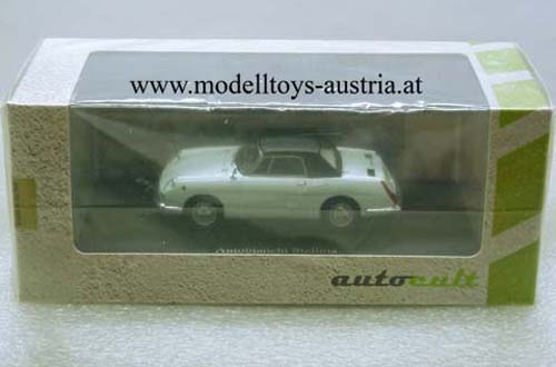 Autobianchi Stellina Cabrio Soft Top 1964 weiss 1:43
