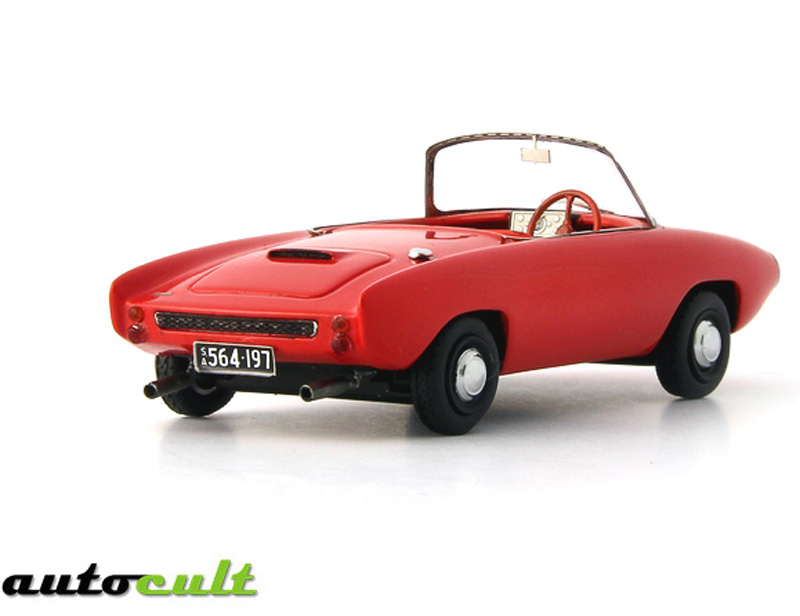 Lightburn Zeta Sports Roadster Cabrio 1961 rot 1:43