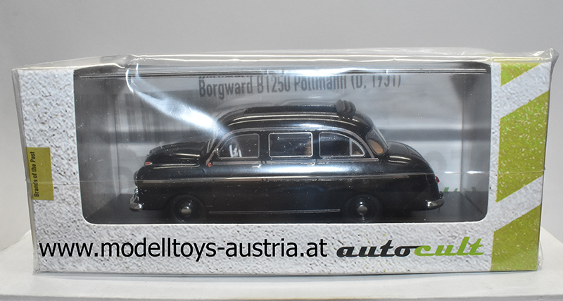 Borgward B1250 Pollmann 1951 schwarz 1:43