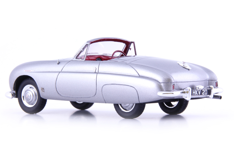 Triumph TR-X Cabrio 1950 grau metallik 1:43