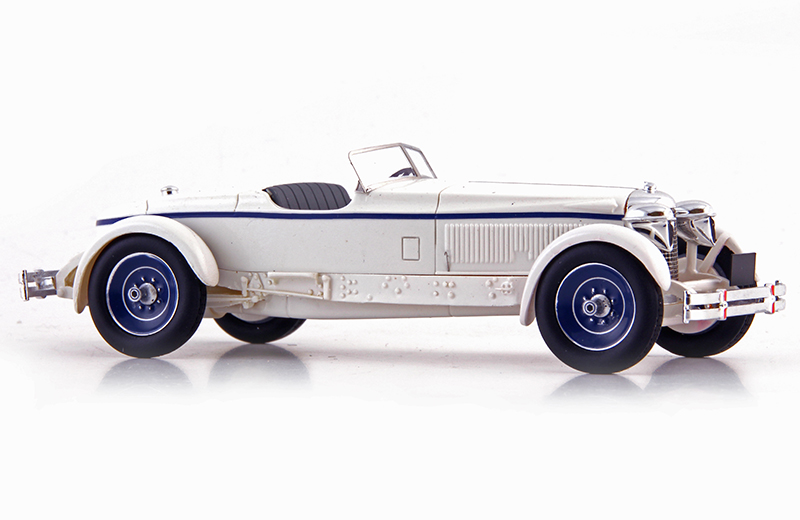 Packard 6th Series Thompson Special Cabrio GLASSCOCK SPEEDSTER 1929 weiss 1:43