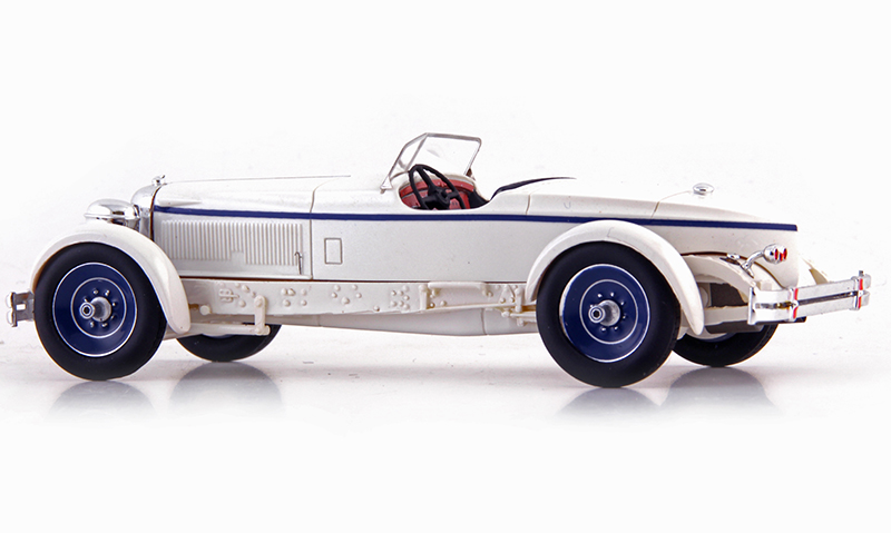 Packard 6th Series Thompson Special Cabrio GLASSCOCK SPEEDSTER 1929 weiss 1:43