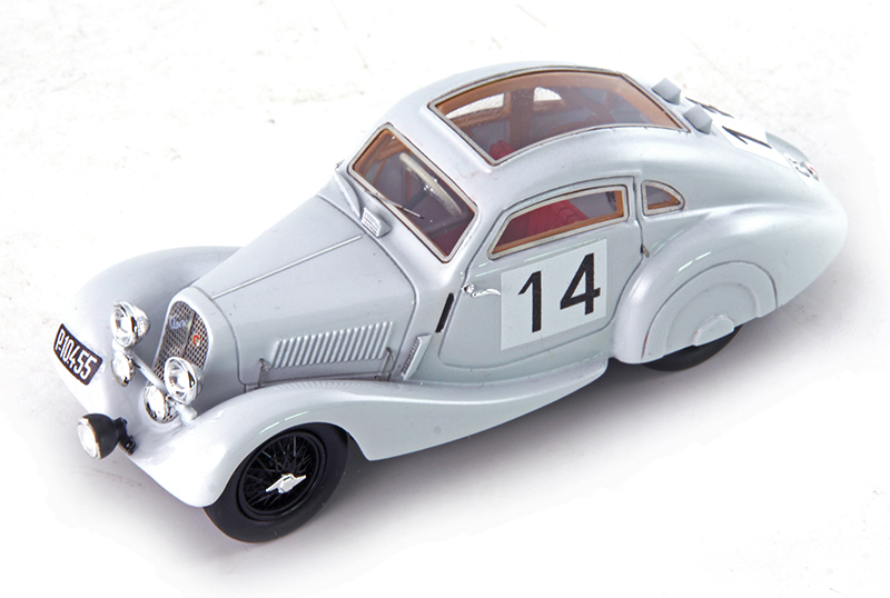Aero 750 Sport Coupe 1000 Miles Race 1934 grey 1:43