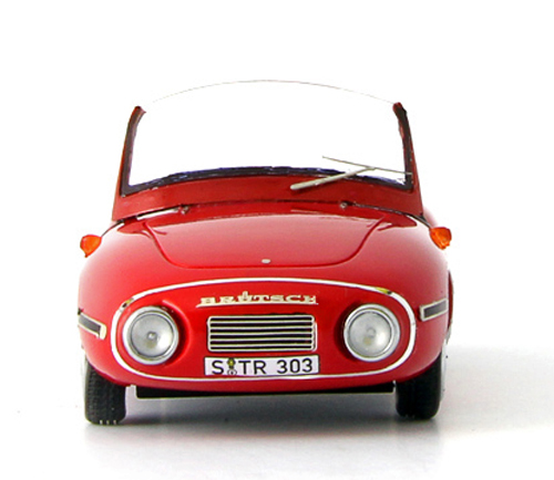 Brütsch Pfeil Cabrio 1956 rot 1:43