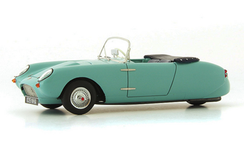 Berkeley T60 1962 dreirad hellblau 1:43
