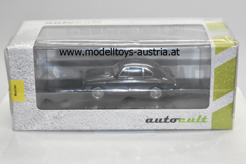Fiat 750 MM Panoramica Zagato 1949 grau 1:43