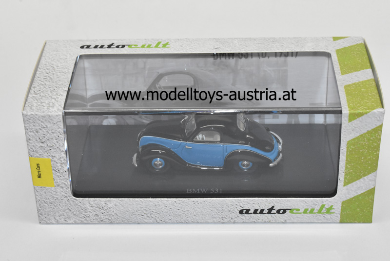 BMW 531 Prototyp 1951 blau / schwarz 1:43