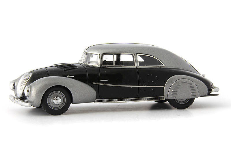Maybach SW35 Stromlinien Coupe 1935 silber / schwarz 1:43
