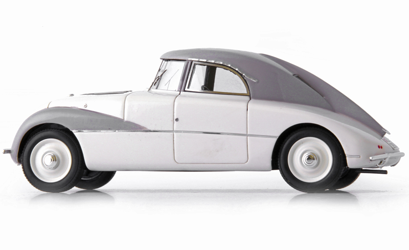 Audi Front UW 8/40 PS Jaray 1934 weiss / grau 1:43