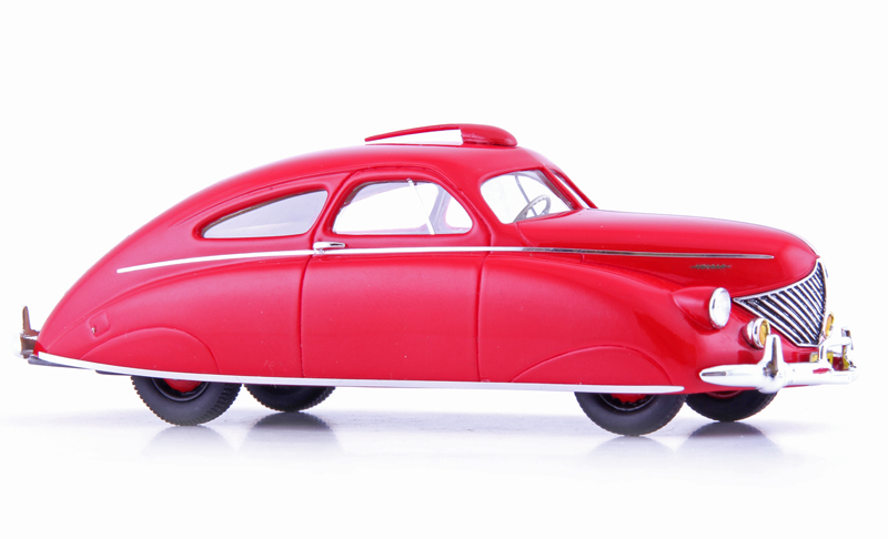 Thomas Rocket Car 1938 rot 1:43