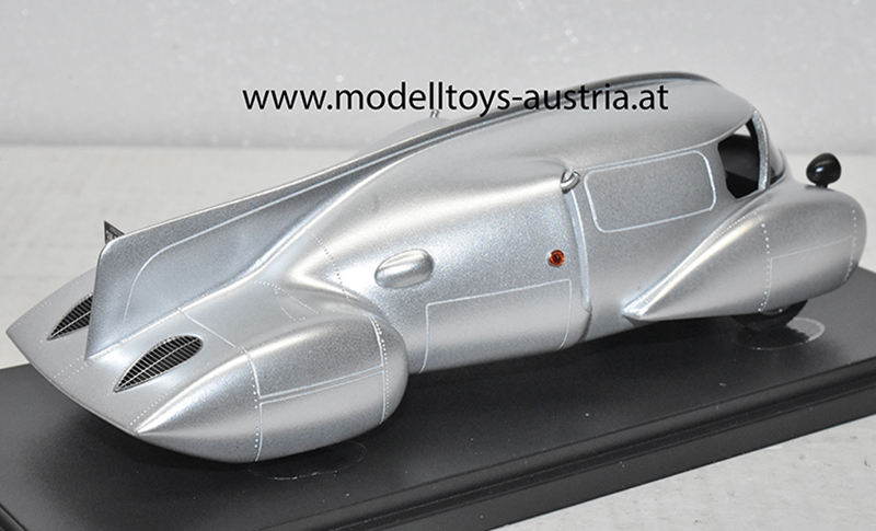 Hoppe & Streur Norvell Streamliner Stromlinienfahrzeug 1946 silver 1:43