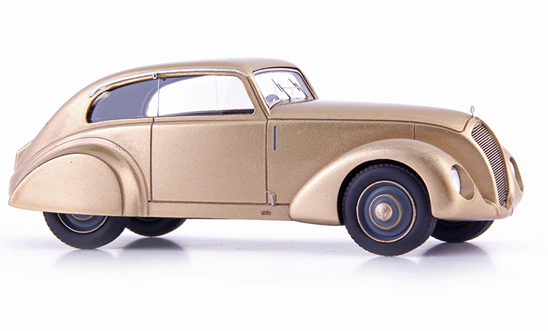 Mercedes Benz 170 W15 Coupe ERDMANN und ROSSI 1934 gold 1:43